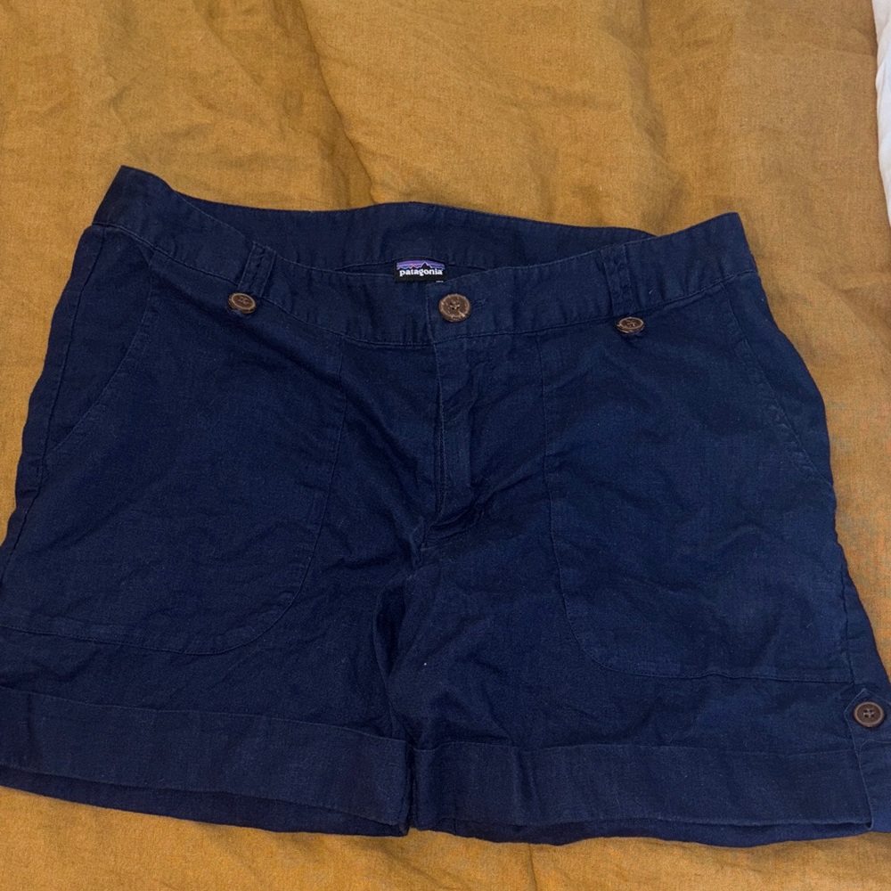 Patagonia Women's Navy Bermudas